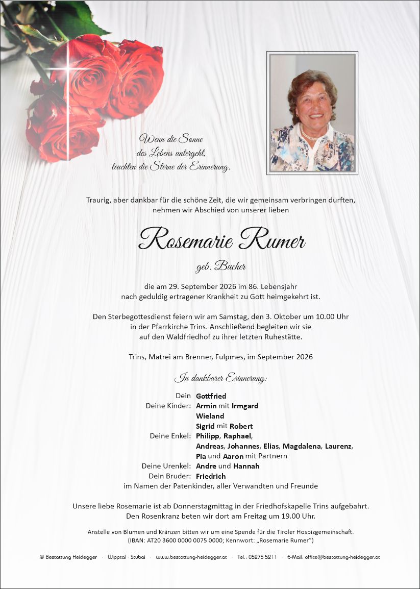 Rosemarie  Rumer